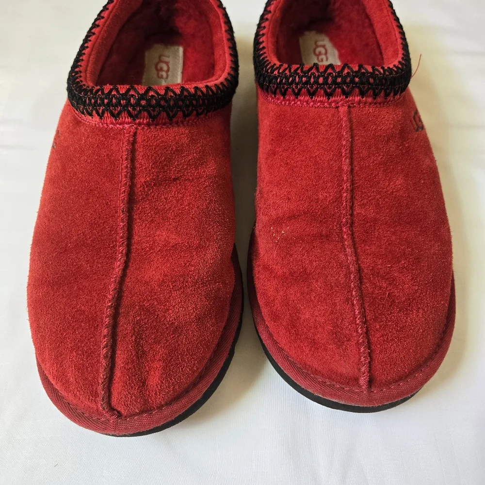 UGG Red Suede Clogs - Picture 2 of 7